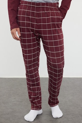 Pigiama - Rosso e grigio