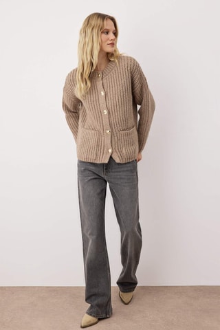 Cardigan oversize - Beige