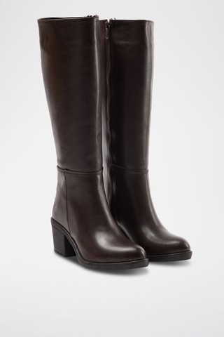 Stivali scuro - Marrone