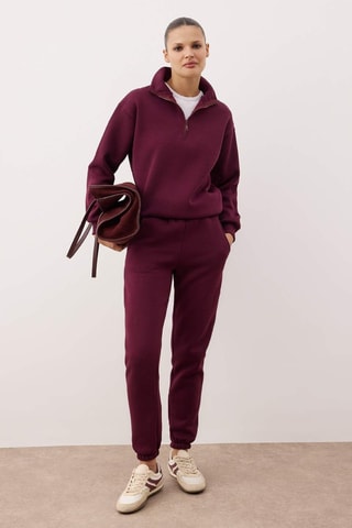 Felpa e pantaloni sportivi - Bordeaux