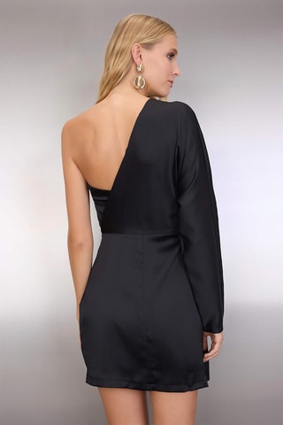 Abito asimmetrico - Nero