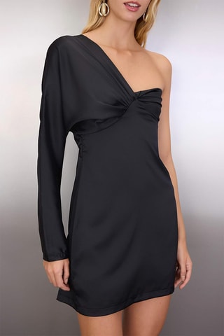 Abito asimmetrico - Nero