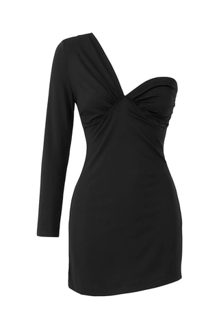 Abito asimmetrico - Nero