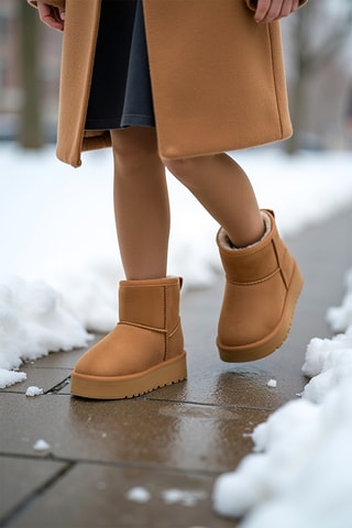 Stivaletti imbottiti - Cammello