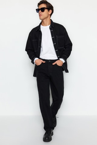 Jeans straight - Nero