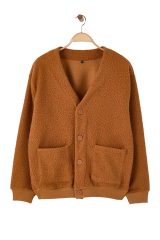 Cardigan - Marrone