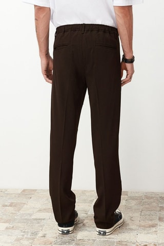 Pantaloni relaxed - Marrone