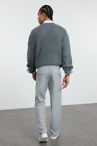 Pantaloni relaxed - Grigio