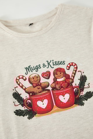 Pigiama - Beige e verde