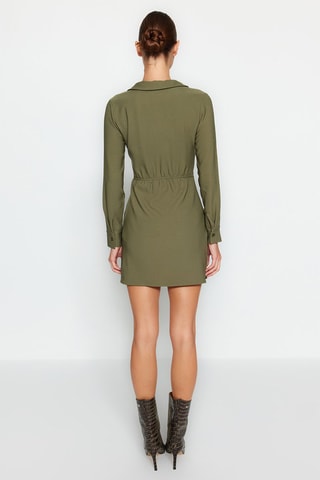 Abito a portafoglio Kaki - Verde