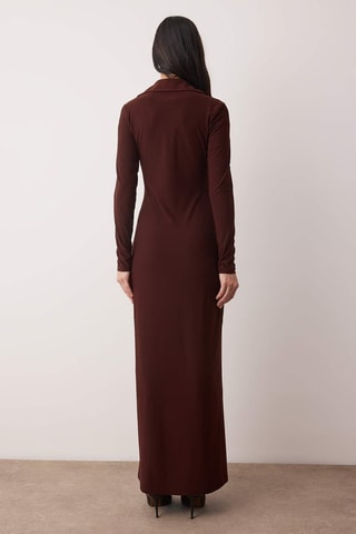 Abito a camicia - Marrone