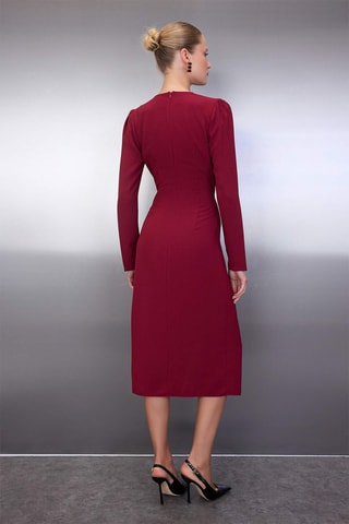 Abito midi - Bordeaux