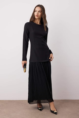 Abito lungo - Nero