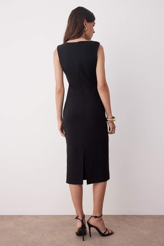 Abito midi - Nero
