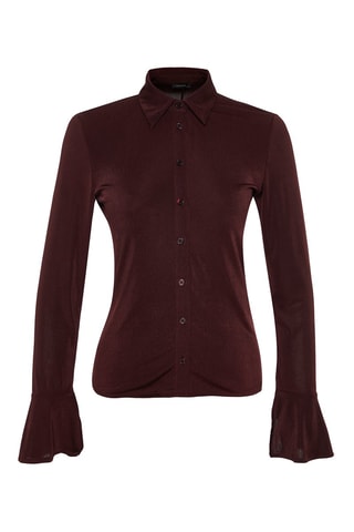 Camicia slim - Marrone