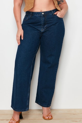 Jeans wide legs - Blu