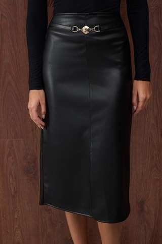 Gonna a tubino - Nero