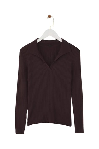 Maglia scuro - Marrone