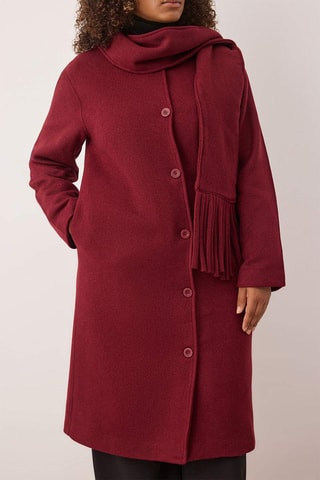 Cappotto oversize - Bordeaux