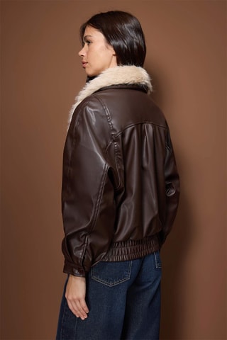 Giacca oversize - Marrone