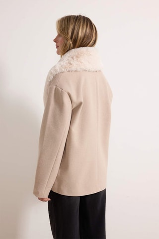 Cappotto regular - Ecrù
