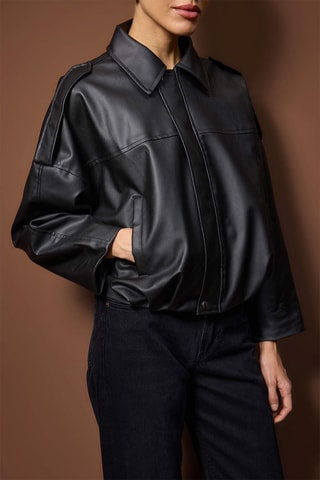 Giacca regular - Nero