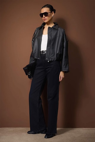 Giacca regular - Nero