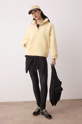 Felpa oversize - Ecrù