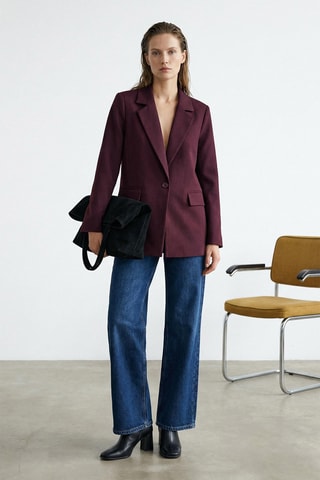 Blazer regular - Viola