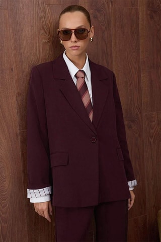 Blazer regular - Viola