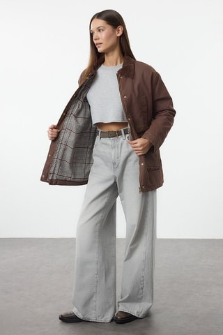 Giacca regular - Marrone