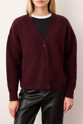 Cardigan - Bordeaux