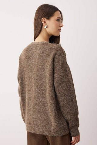 Cardigan - Marrone