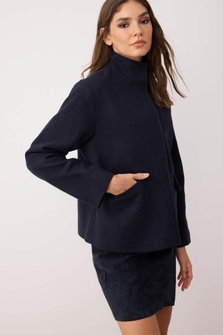 Giubbotto oversize - Blu