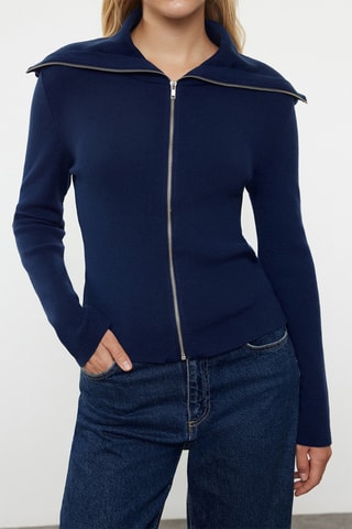 Cardigan - Navy