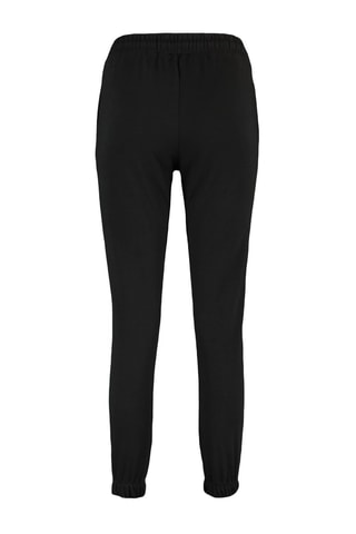 Pantaloni sportivi a vita alta - Nero