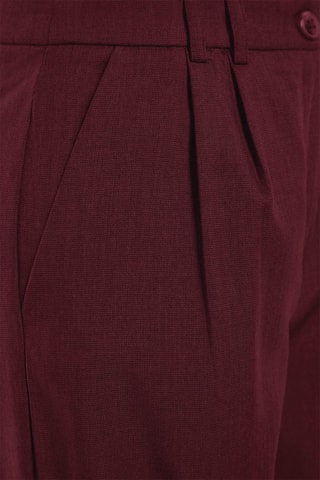 Pantaloni wide legs - Bordeaux