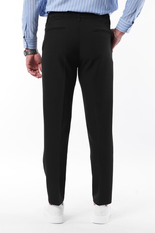 Pantaloni cigarette - Nero