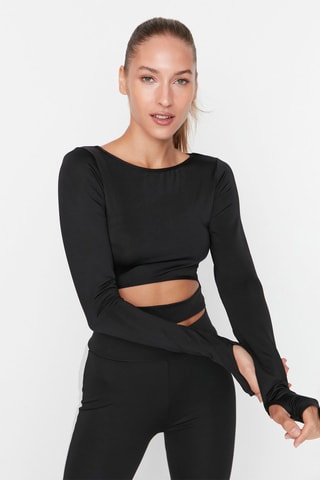 Crop top - Nero