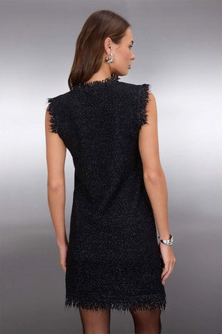 Abito taglio dritto - Nero