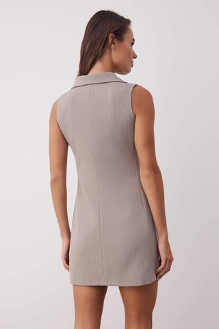 Abito a camicia - Grigio