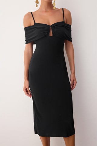 Abito a tubino - Nero