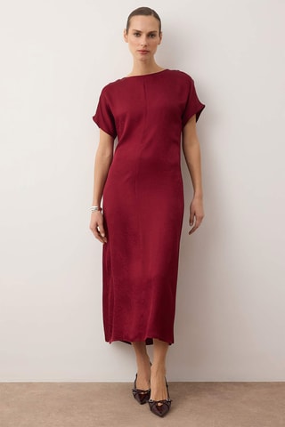 Abito midi - Bordeaux