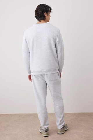 Felpa e pantaloni sportivi - Grigio e nero