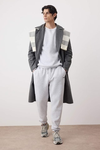 Felpa e pantaloni sportivi - Grigio e nero