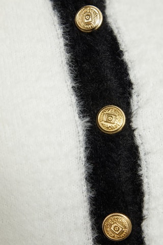 Cardigan corto - Bianco