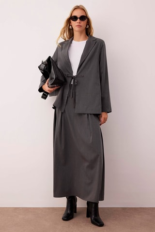 Giacca e gonna lunga - Antracite