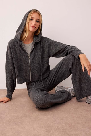 Felpa con cappuccio e pantaloni - Antracite