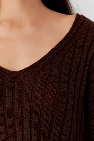 Pull en laine - Marron