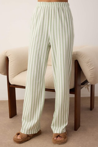 Pigiama - Bianco, nero e verde